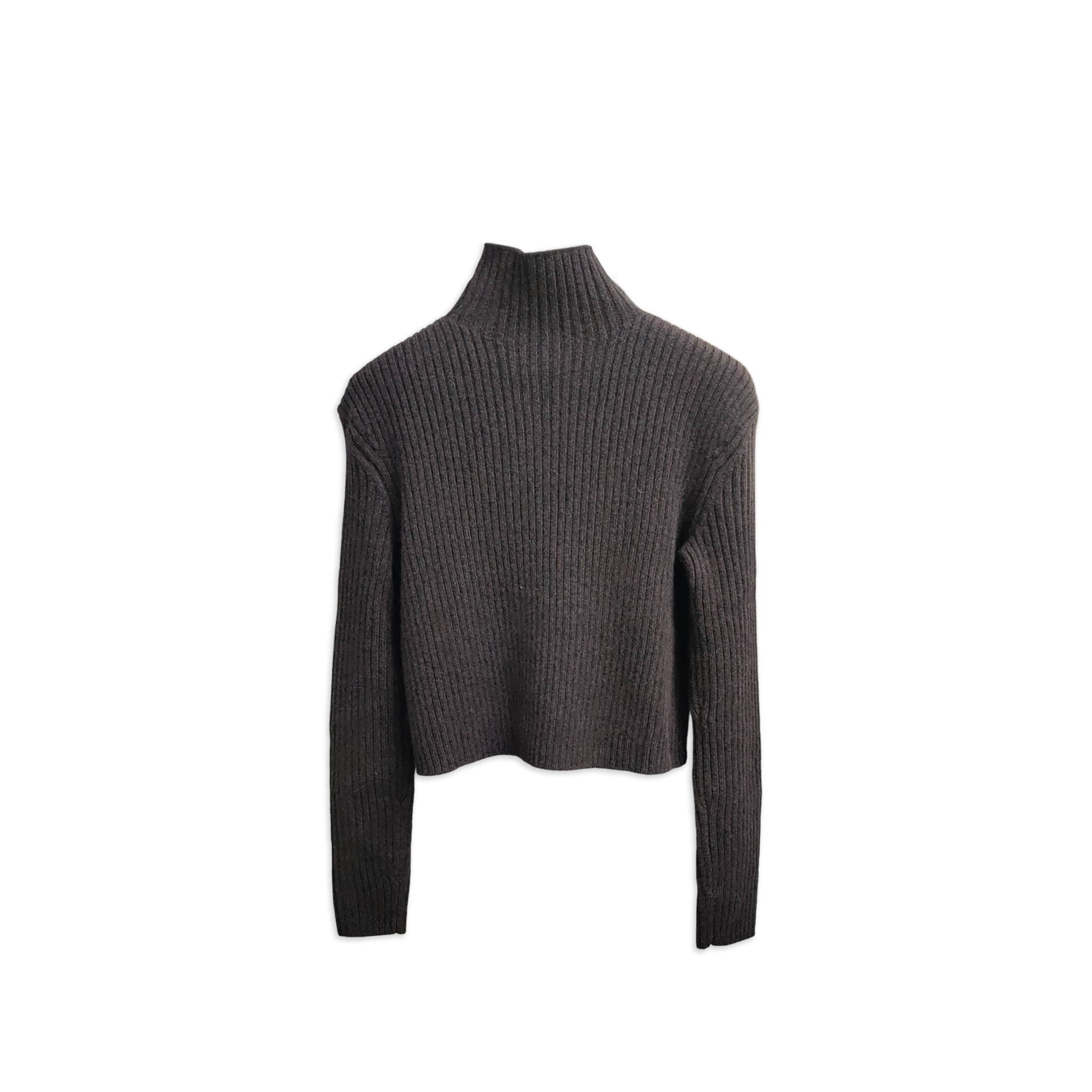 HERMES LONG-SLEEVE CROPPED SWEATER H5H2658DAFV40